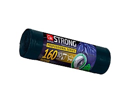 Мешки для мусора 160 л, двухслойные, синие, в рулоне 10 шт., ПВД, 30 мкм, 1100х800 мм, GRIFON SUPER POWER , 101-092 в Гомеле