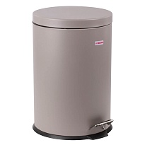Ведро-контейнер для мусора (урна) с педалью LAIMA Classic, 20 л, серое, матовое, металл, со съемным внутренним ведром в Гомеле Ведро-контейнер для мусора (урна) с педалью LAIMA Classic, 20 л, серое, матовое, металл, со съемным внутренним ведром в Гомеле