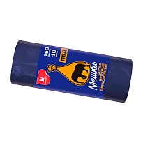 Мешки для мусора 160 л, синие, рулон 10 шт., ПВД, 35 мкм, 1100х900 мм, Уфа Пак, МВ1755 (МВ 160-10ср) в Гомеле Мешки для мусора 160 л, синие, рулон 10 шт., ПВД, 35 мкм, 1100х900 мм, Уфа Пак, МВ1755 (МВ 160-10ср) в Гомеле