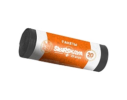 Мешки для мусора 20 л, черные, в рулоне 25 шт., ПНД, 6 мкм, 420х450 мм, SIBIRSKAYA, 101-001 S в Гомеле Мешки для мусора 20 л, черные, в рулоне 25 шт., ПНД, 6 мкм, 420х450 мм, SIBIRSKAYA, 101-001 S в Гомеле