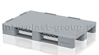 Поддон пластиковый сплошной на двух полозьях в Гомеле