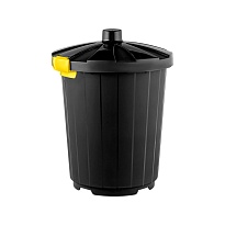 Мусорный бак с крышкой 105 л темно-серый 105 темно-серый в Гомеле