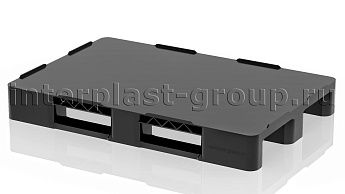 Поддон пластиковый сплошной на двух полозьях в Гомеле