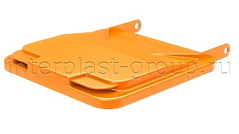 Комплект крышки для контейнера 120 л. оранжевая  оранжевый в Гомеле