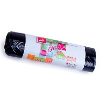 Мешки для мусора 60 л, черные, в рулоне 20 шт., ПНД, 7 мкм, 700х600 мм, Концепция Быта ЭкоДом, 601349 в Гомеле Мешки для мусора 60 л, черные, в рулоне 20 шт., ПНД, 7 мкм, 700х600 мм, Концепция Быта ЭкоДом, 601349 в Гомеле