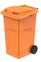 Мусорный контейнер 240 л оранжевый 240 оранжевый в Гомеле