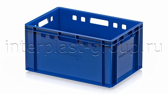 Ящик для мяса и колбасных изделий Е-3 синий в Гомеле Ящик для мяса и колбасных изделий Е-3 синий в Гомеле
