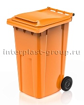 Контейнер для мусора 240 л оранжевый облегченный 240 оранжевый в Гомеле Контейнер для мусора 240 л оранжевый облегченный 240 оранжевый в Гомеле