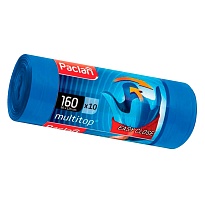 Мешки для мусора 160 л, с ушками, синие, в рулоне 10 шт., ПВД, 30 мкм, 1250х900 мм, PACLAN Multitop, 604064 в Гомеле Мешки для мусора 160 л, с ушками, синие, в рулоне 10 шт., ПВД, 30 мкм, 1250х900 мм, PACLAN Multitop, 604064 в Гомеле