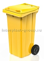 Мусорный контейнер 120 л желтый 120 желтый в Гомеле Мусорный контейнер 120 л желтый 120 желтый в Гомеле