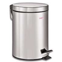 Ведро-контейнер для мусора (урна) с педалью LAIMA Classic, 20 л, зеркальное, нержавеющая сталь, со съемным внутренним ведром в Гомеле
