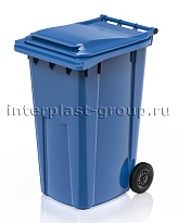 Контейнер для мусора 240 л голубой облегченный 240 голубой в Гомеле Контейнер для мусора 240 л голубой облегченный 240 голубой в Гомеле