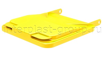 Комплект крышки для контейнера 120 л. желтая желтый в Гомеле Комплект крышки для контейнера 120 л. желтая желтый в Гомеле