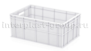 Ящик для молока, мяса, овощей и фруктов сплошной белый в Гомеле