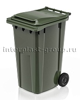 Контейнер для мусора 240 л зеленый облегченный 240 зеленый в Гомеле